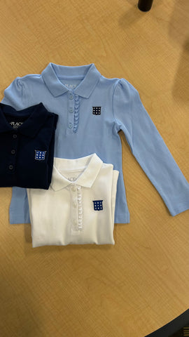 TCP Ruffle LONGSLEEVE Polo