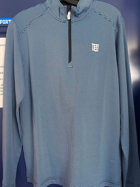 CUTTER and BUCK 1/4 Zip Stripe