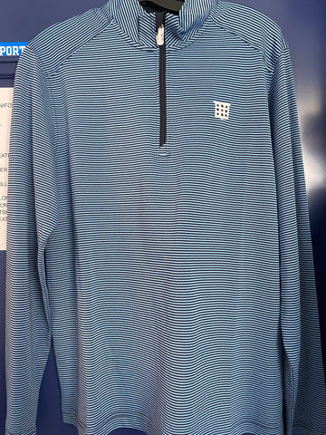 CUTTER and BUCK 1/4 Zip Stripe