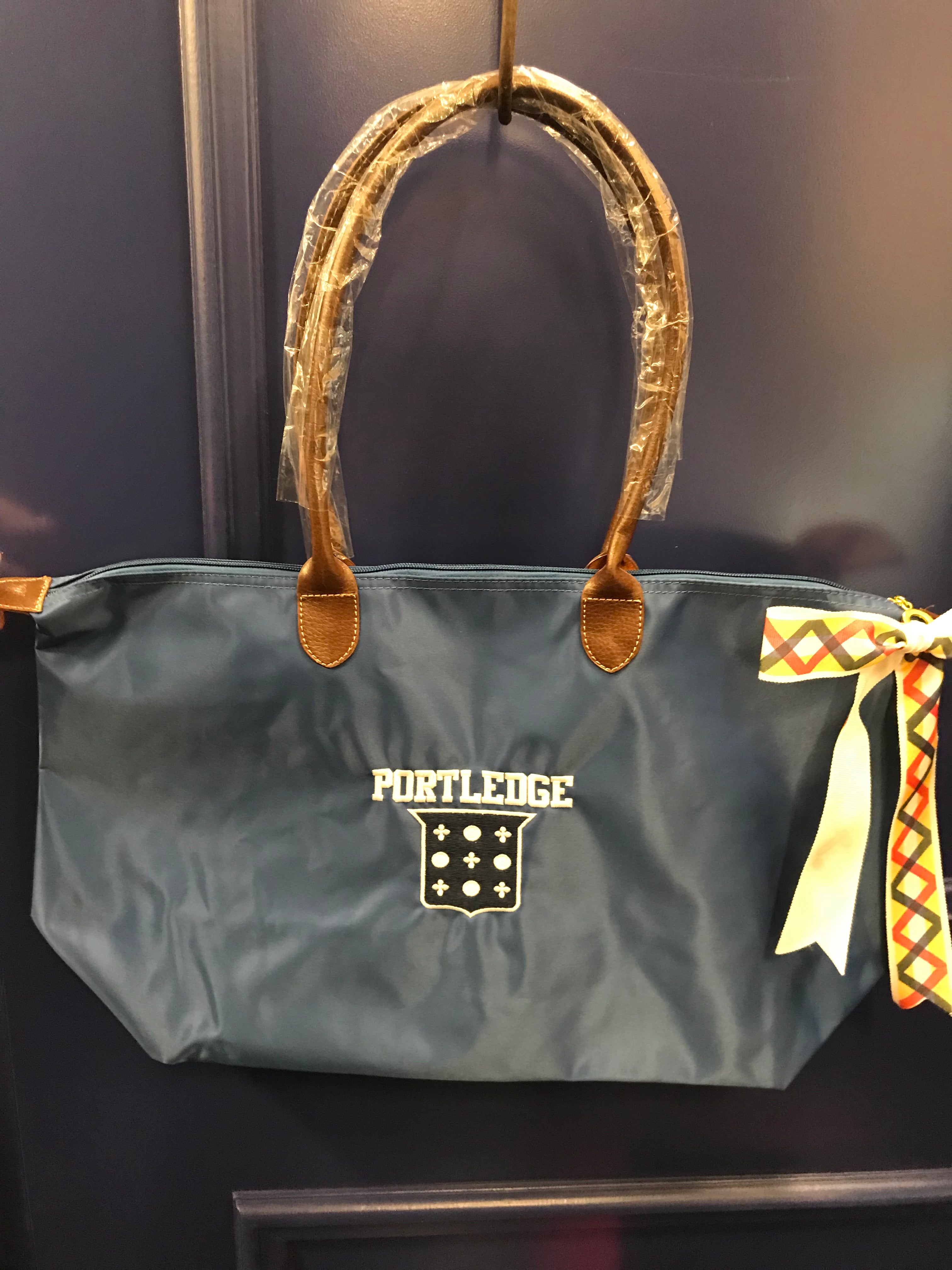 Longchamp Style Nylon Tote