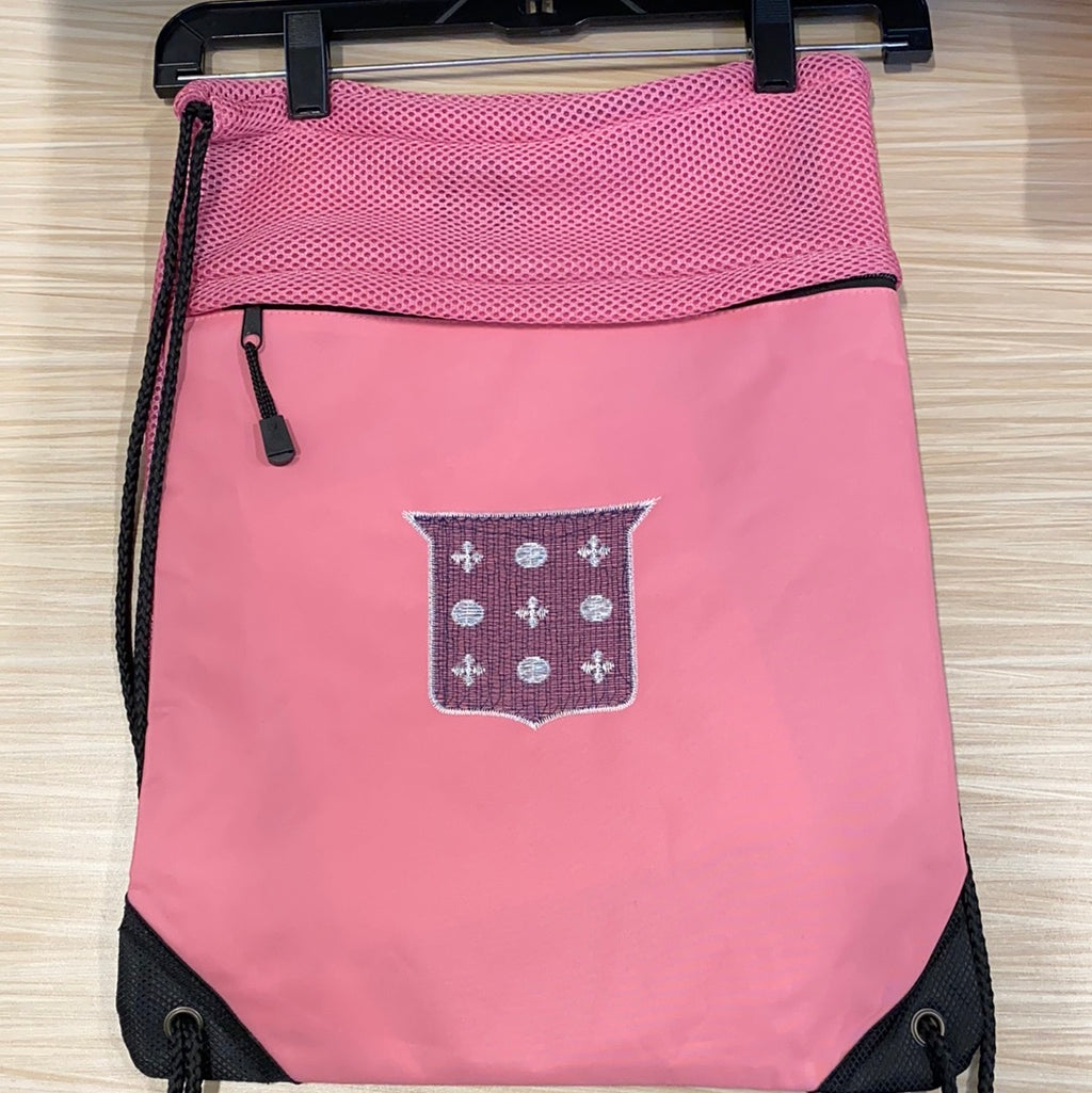 Nylon Drawstring Backpack, Assorted