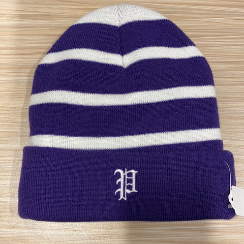 Sport Tek Winter Hat - Stripes