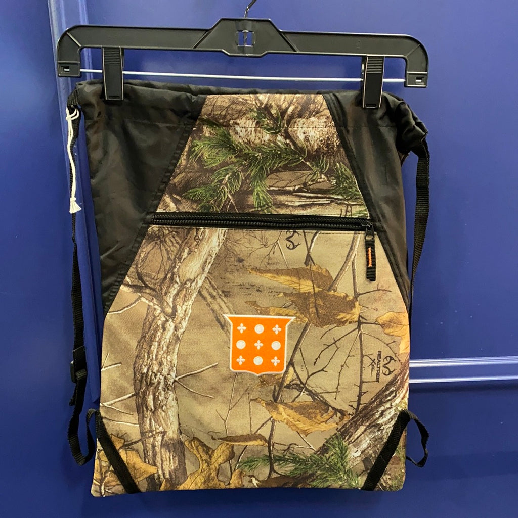 Nylon Drawstring Backpack, Assorted