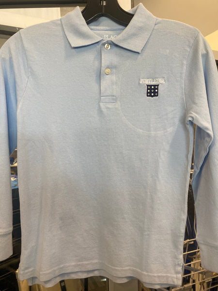TCP Long Sleeve Unisex Polo Shirt